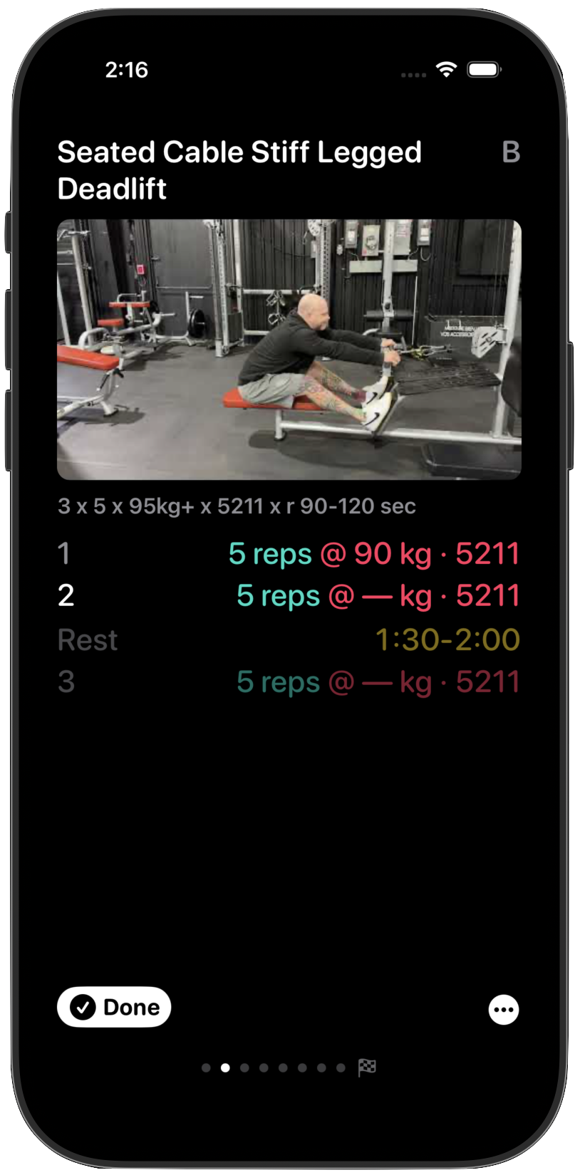 CoachPal athlete app on iPhone